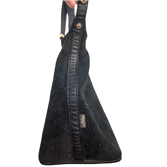 Michael Kors Camden Black Reversible Leather Tote with Gold Hardware GUC - Picture 7 of 10